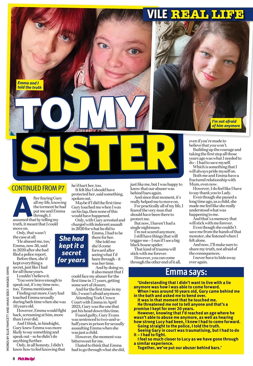 Pick Me Up Preview Pages
