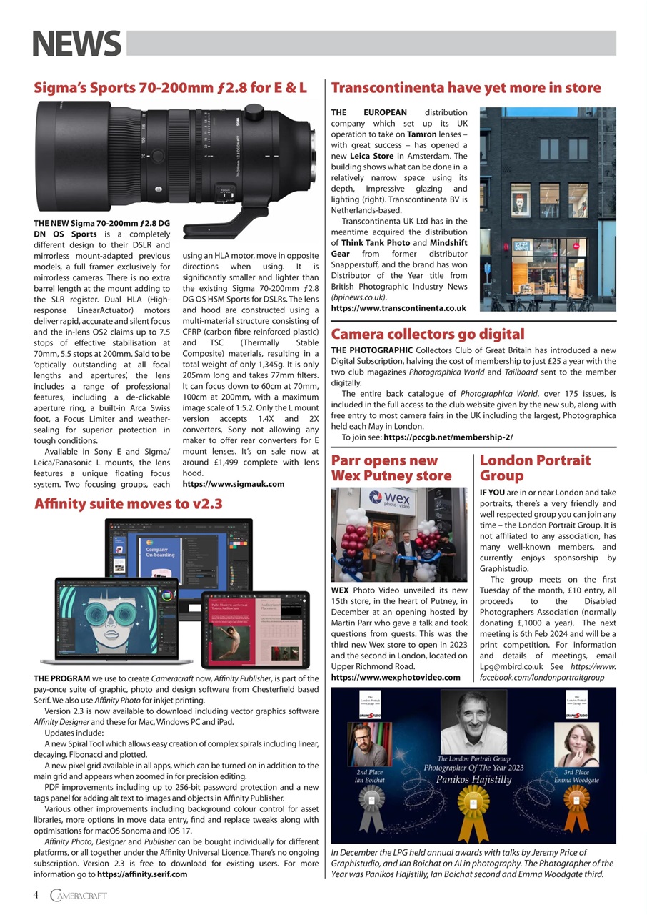 f2 Cameracraft Preview Pages