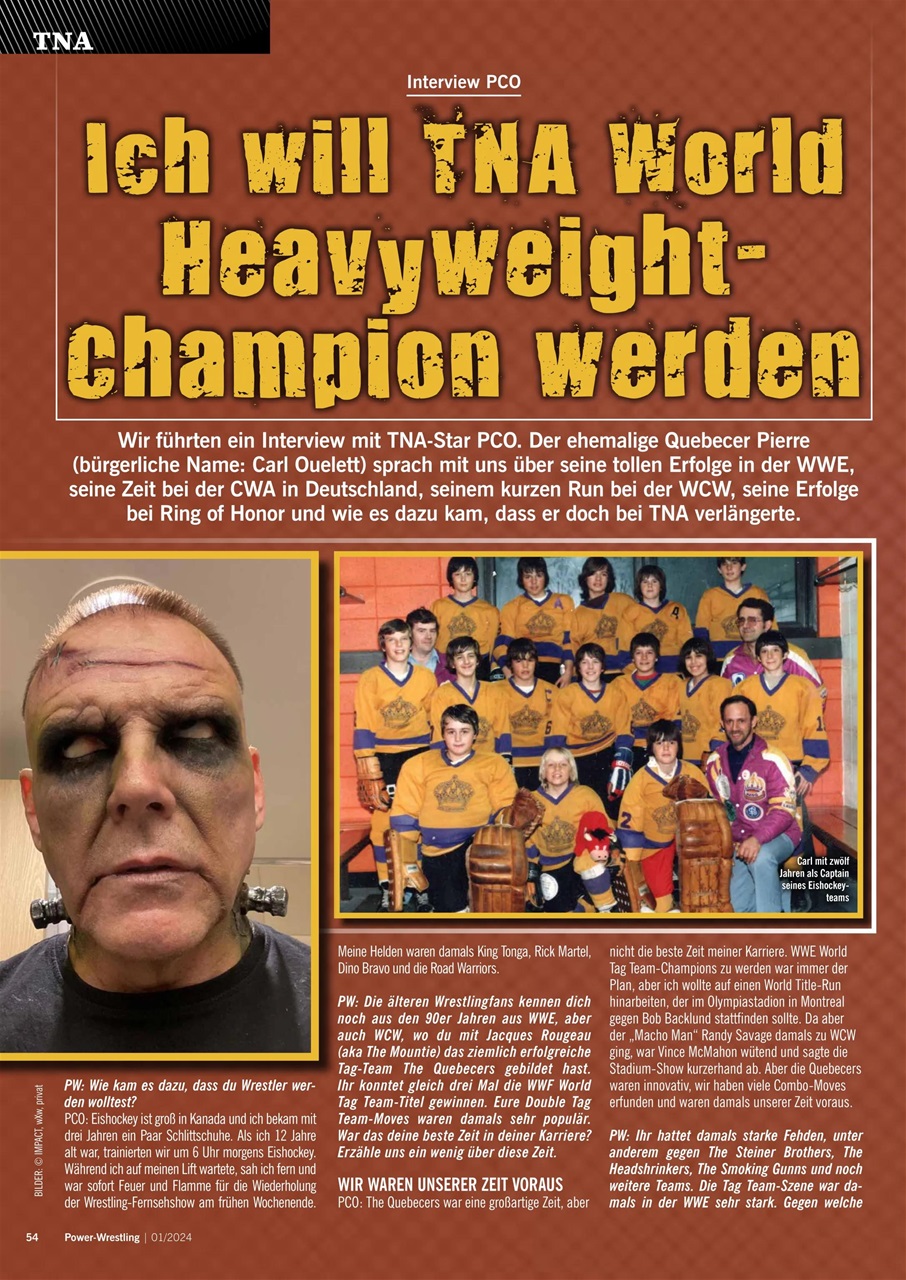 Power-Wrestling Preview Pages