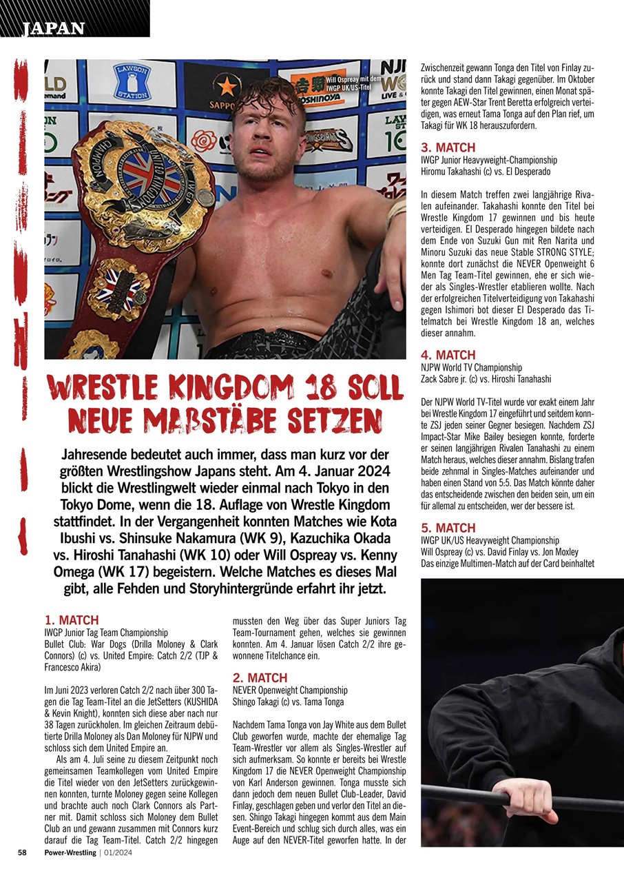 Power-Wrestling Preview Pages