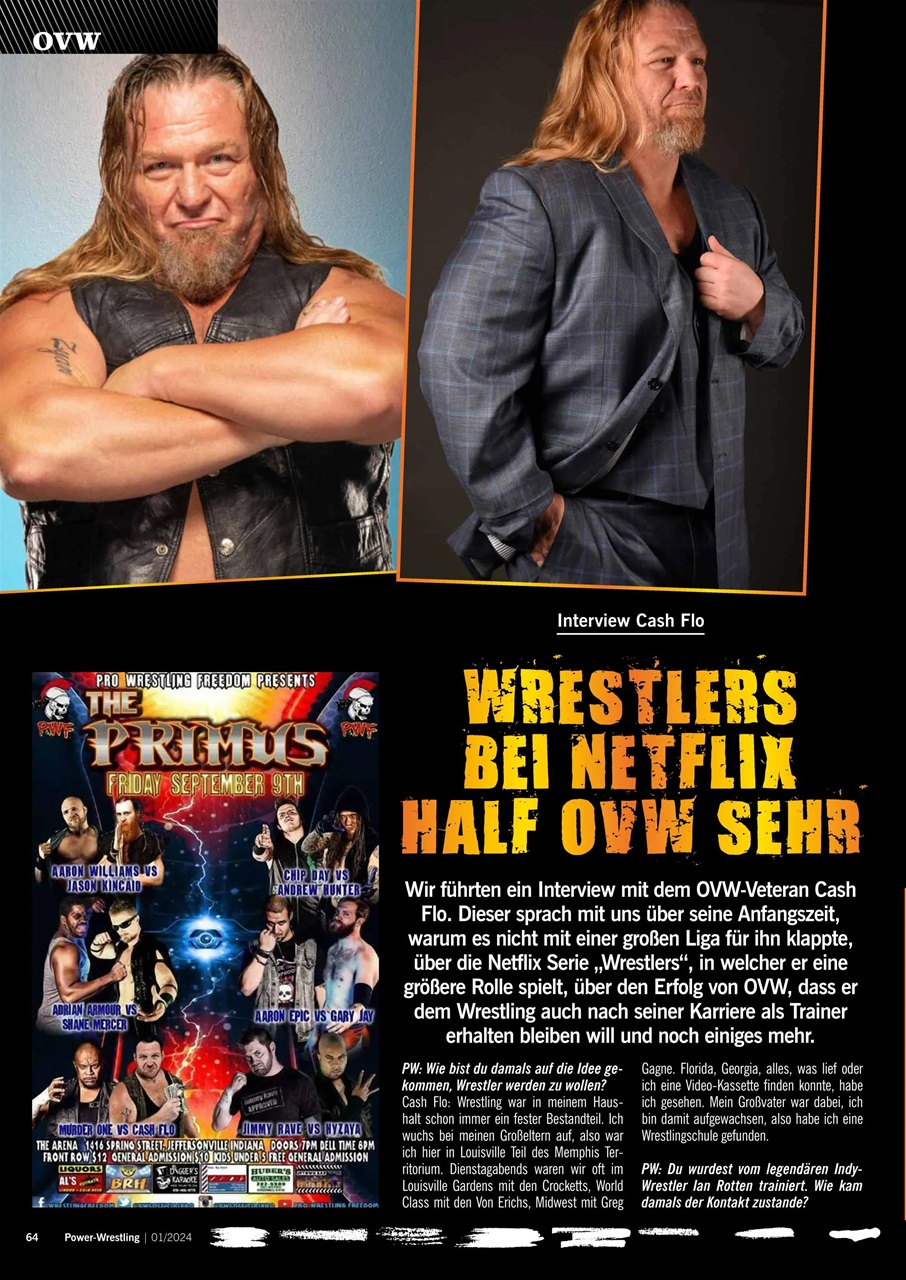 Power-Wrestling Preview Pages