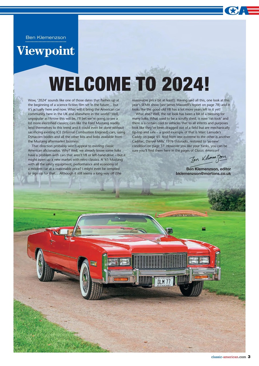 Classic American Magazine Preview Pages