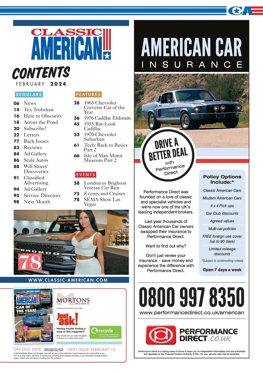 Classic American Magazine Preview Pages