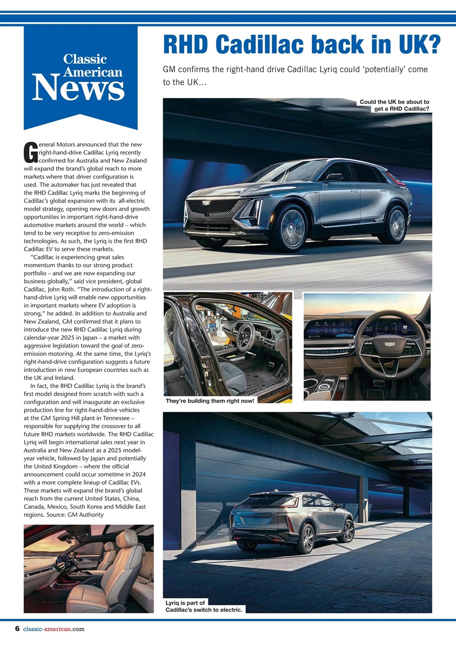 Classic American Magazine Preview Pages