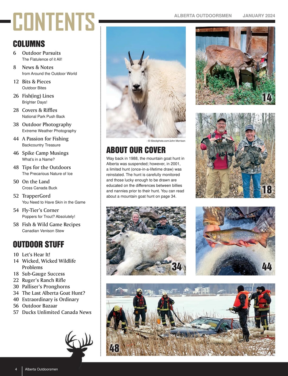 Alberta Outdoors Preview Pages