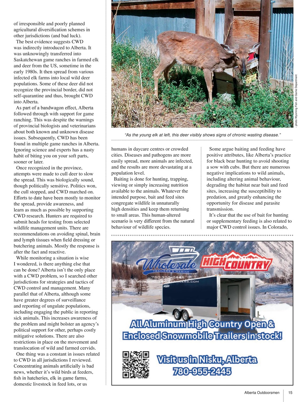 Alberta Outdoors Preview Pages