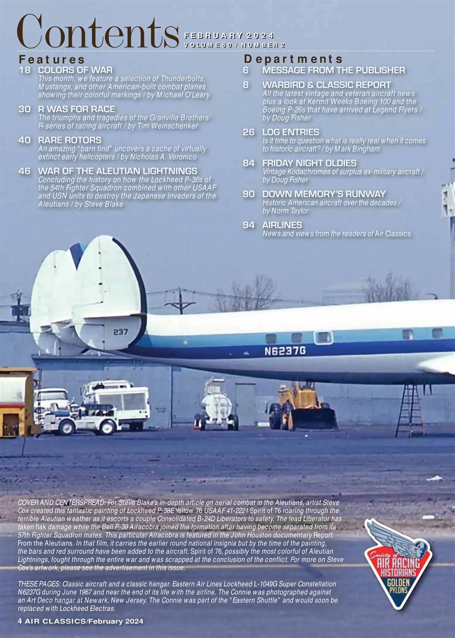 Air Classics - Where History Flies Preview Pages