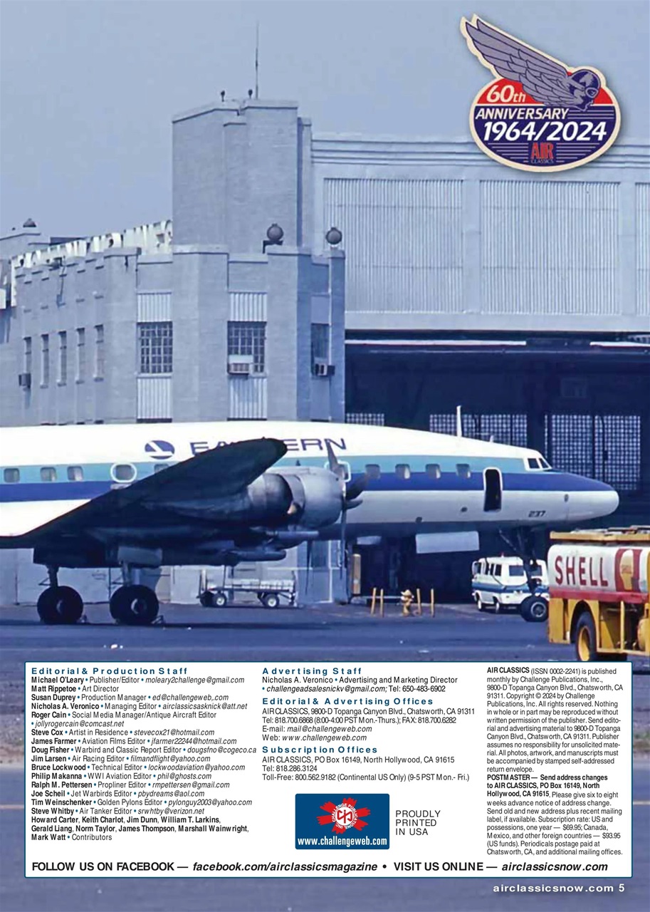 Air Classics - Where History Flies Preview Pages