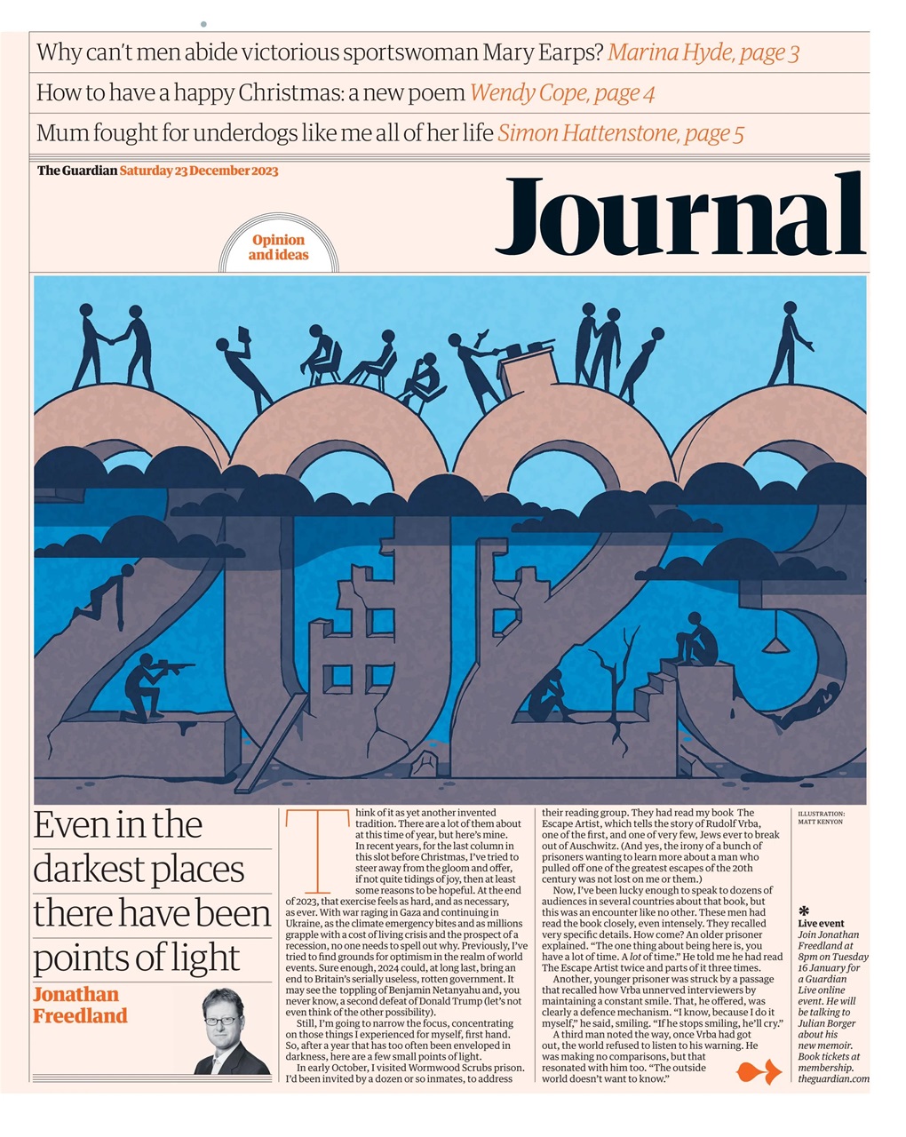 The Guardian Newspaper Preview Pages