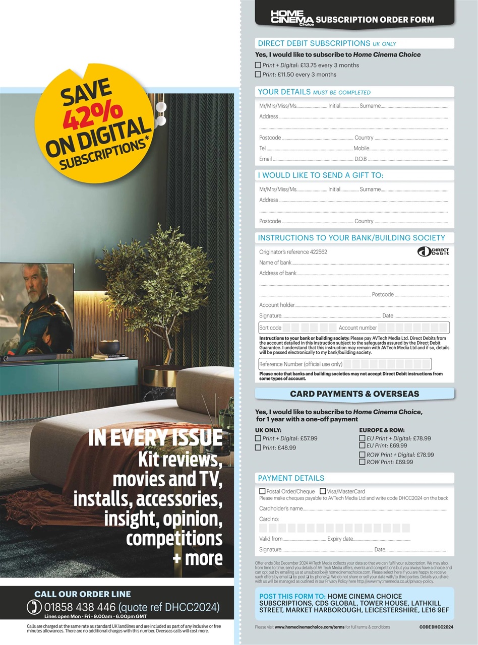 Home Cinema Choice Preview Pages