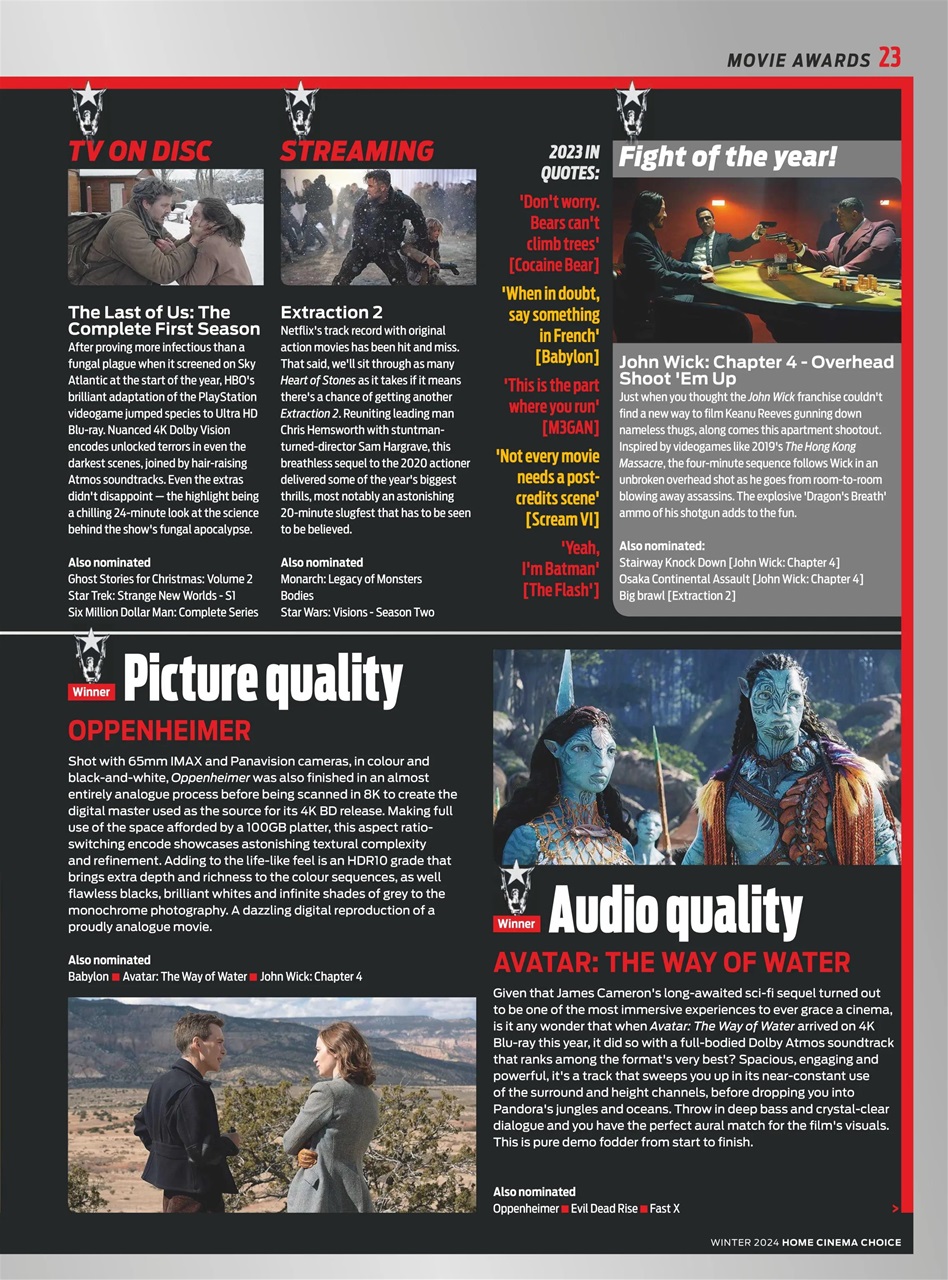 Home Cinema Choice Preview Pages