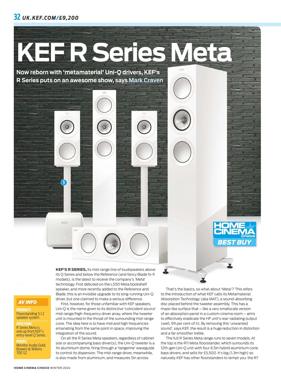 Home Cinema Choice Preview Pages