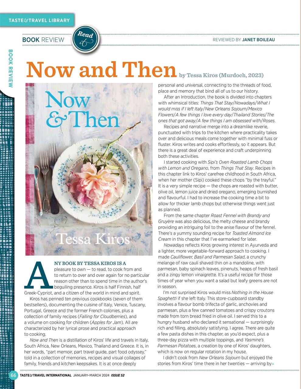 Taste & Travel International Preview Pages
