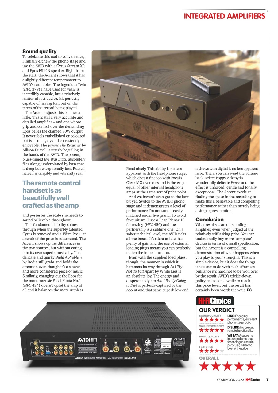 Hi-Fi Choice Preview Pages