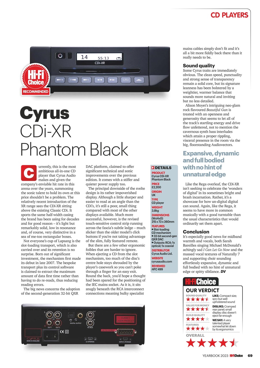 Hi-Fi Choice Preview Pages