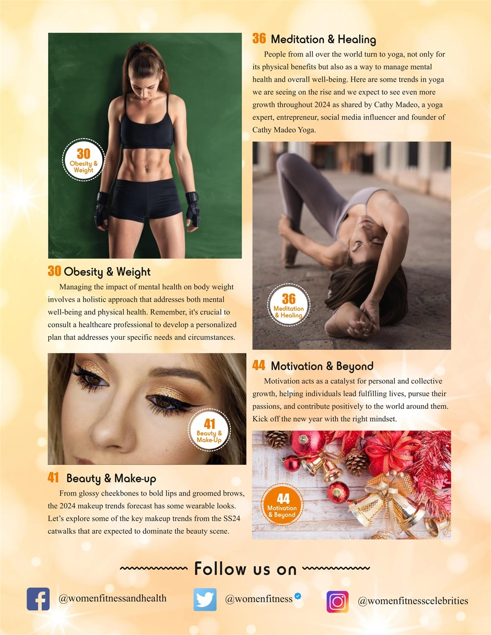 Women Fitness Preview Pages