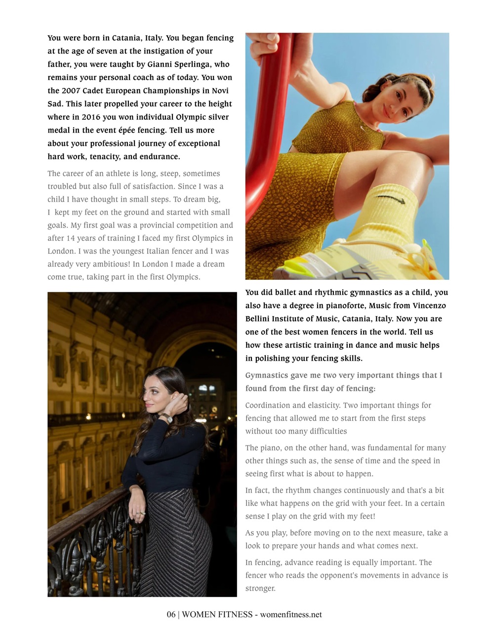 Women Fitness Preview Pages