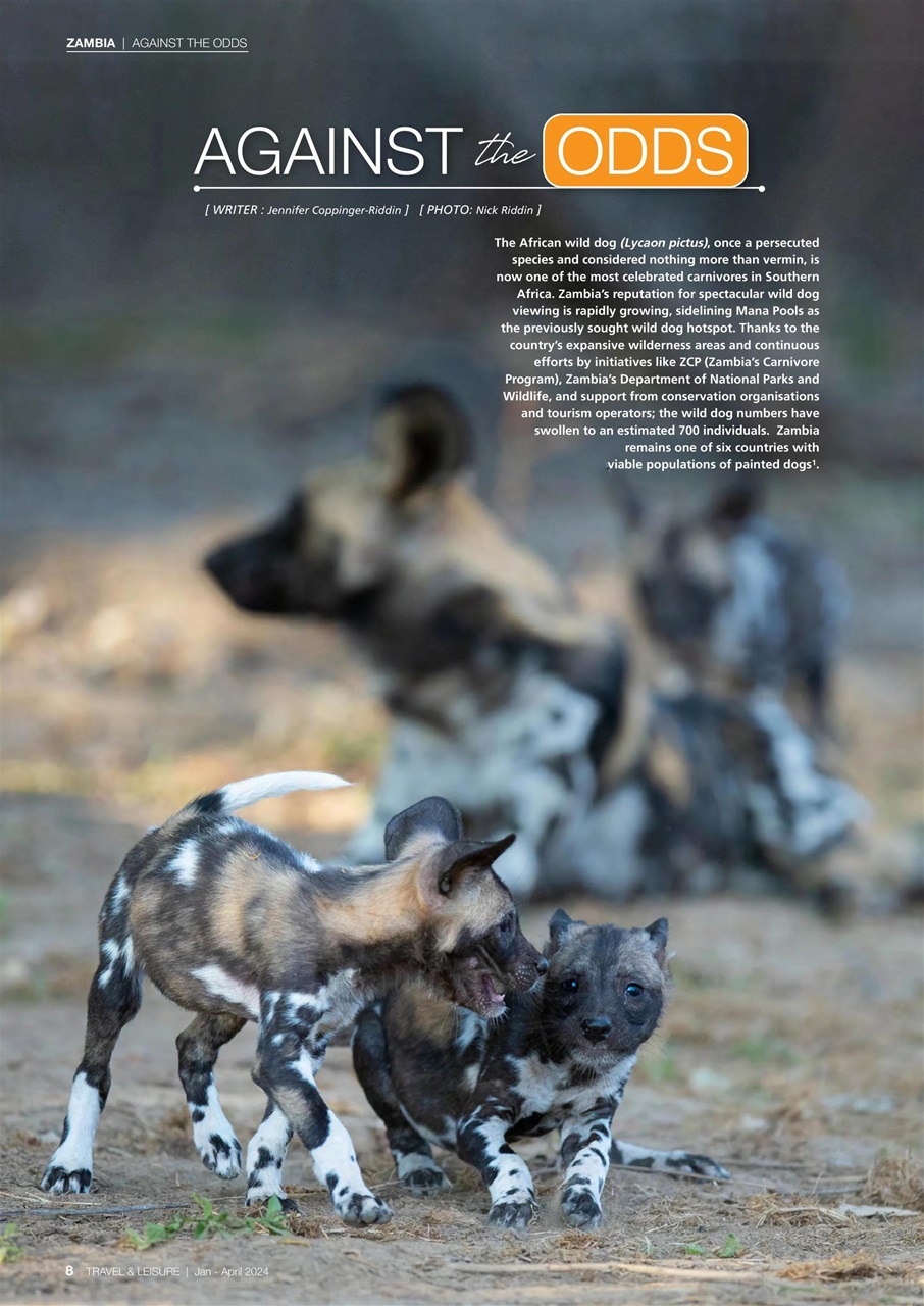 Travel & Leisure Zambia & Zimbabwe Preview Pages