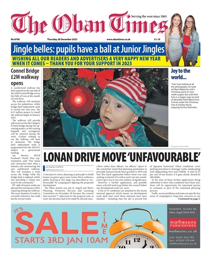 The Oban Times & Lochaber Times issue 