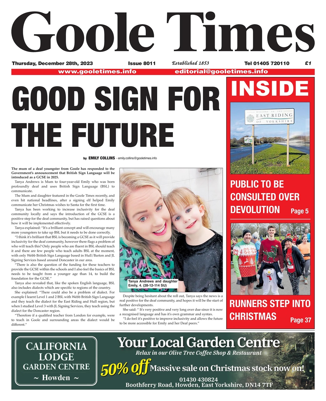 Goole Times Preview Pages