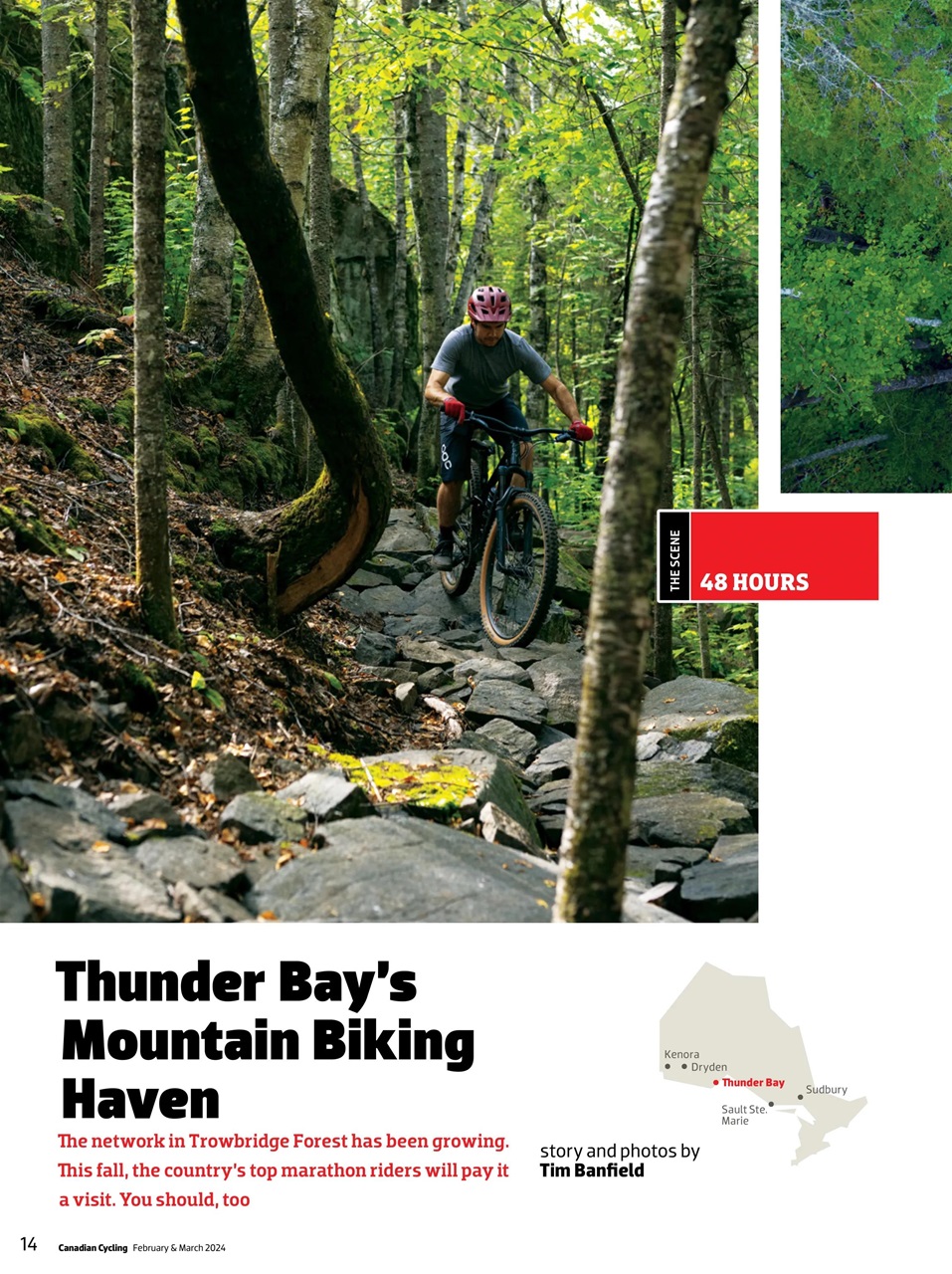 Canadian Cycling Magazine Preview Pages