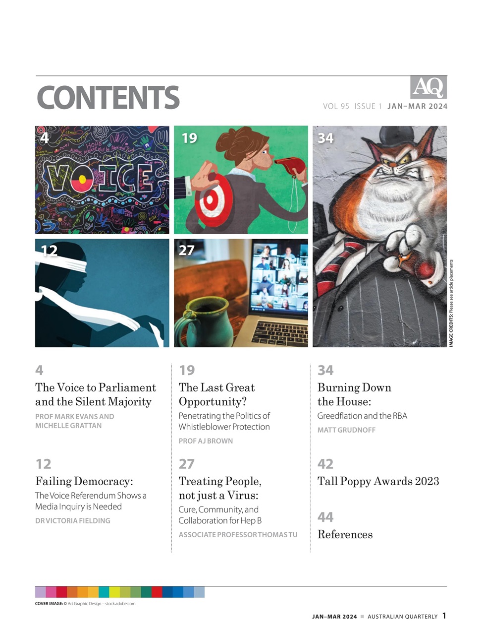 AQ: Australian Quarterly Preview Pages