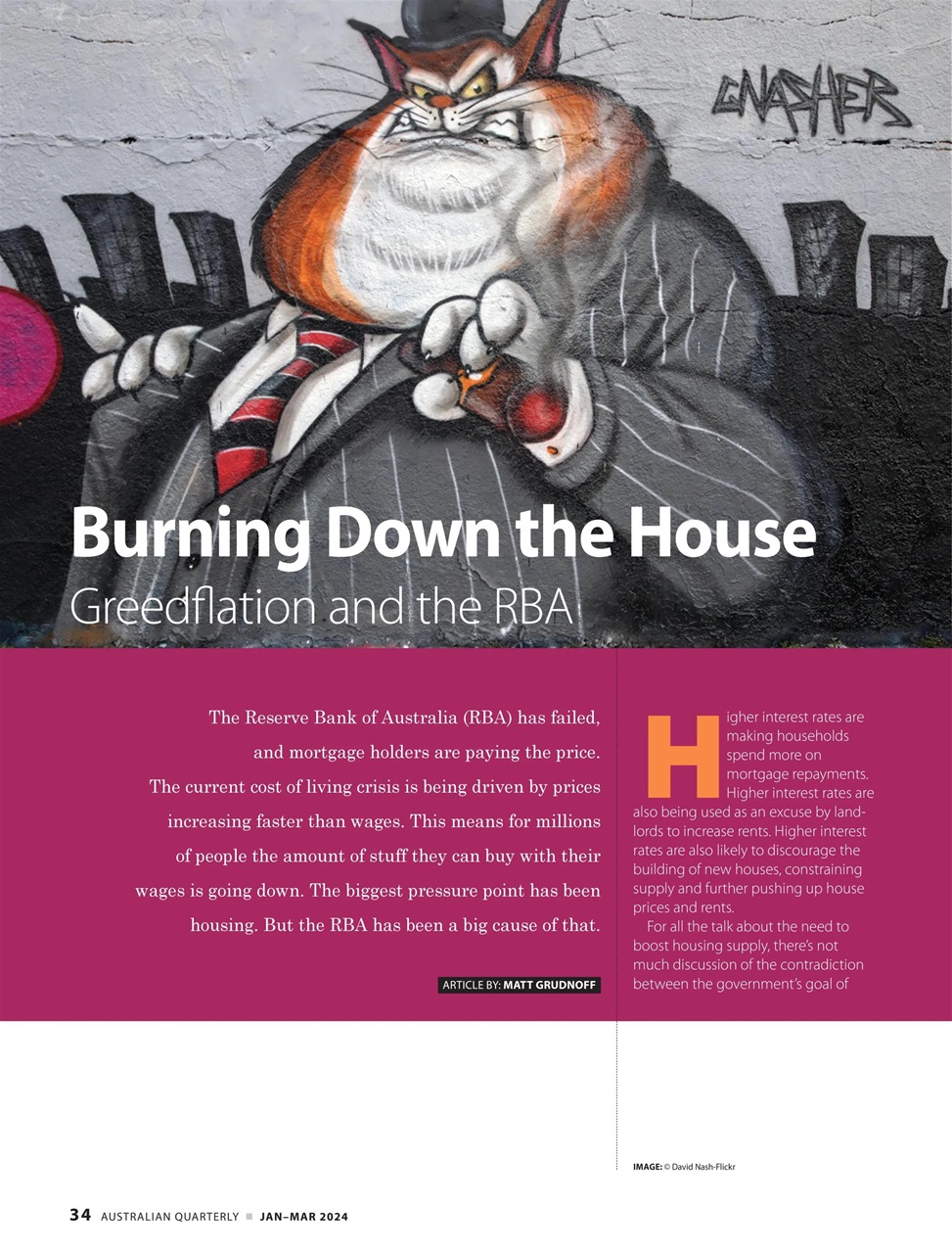 AQ: Australian Quarterly Preview Pages