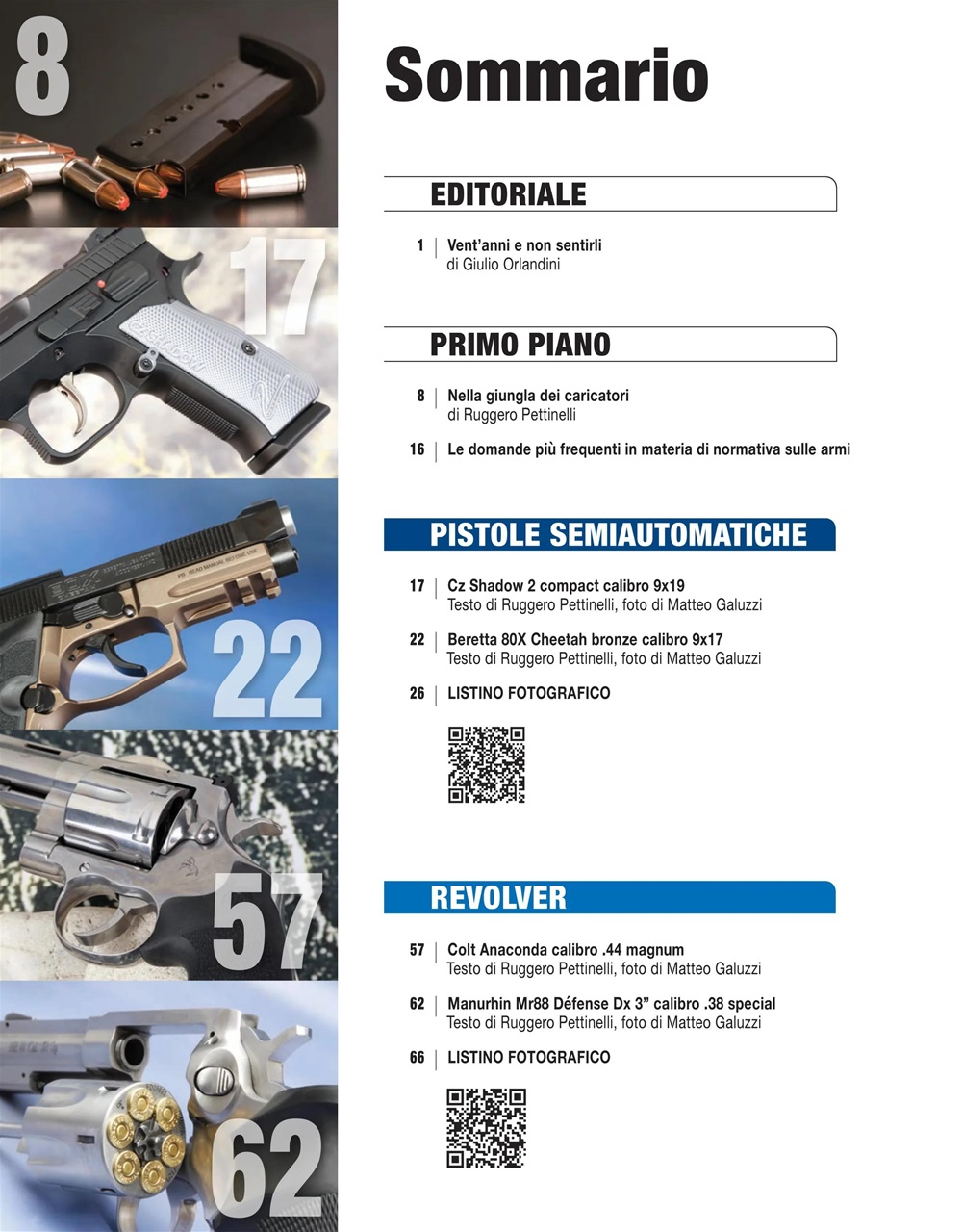 ARMI MAGAZINE Preview Pages