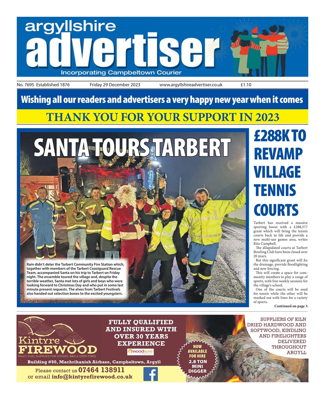Argyllshire Advertiser Preview Pages