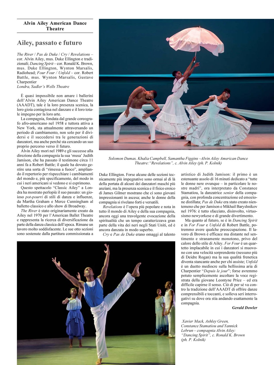 BALLET2000 Edizione Italia Preview Pages