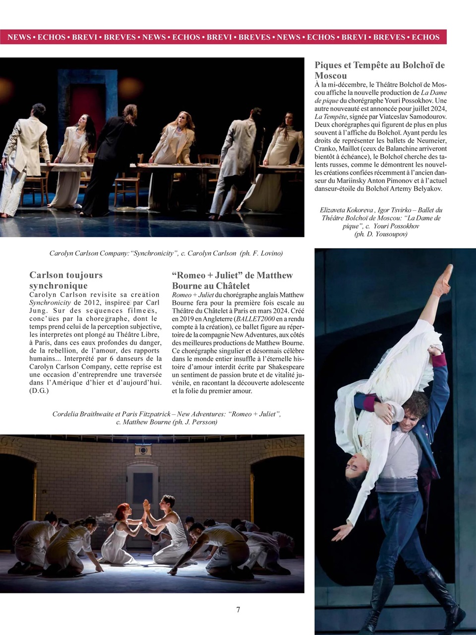 BALLET2000 Édition France Preview Pages