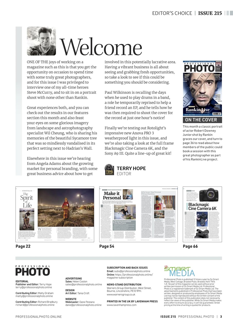 Professional Photo Preview Pages