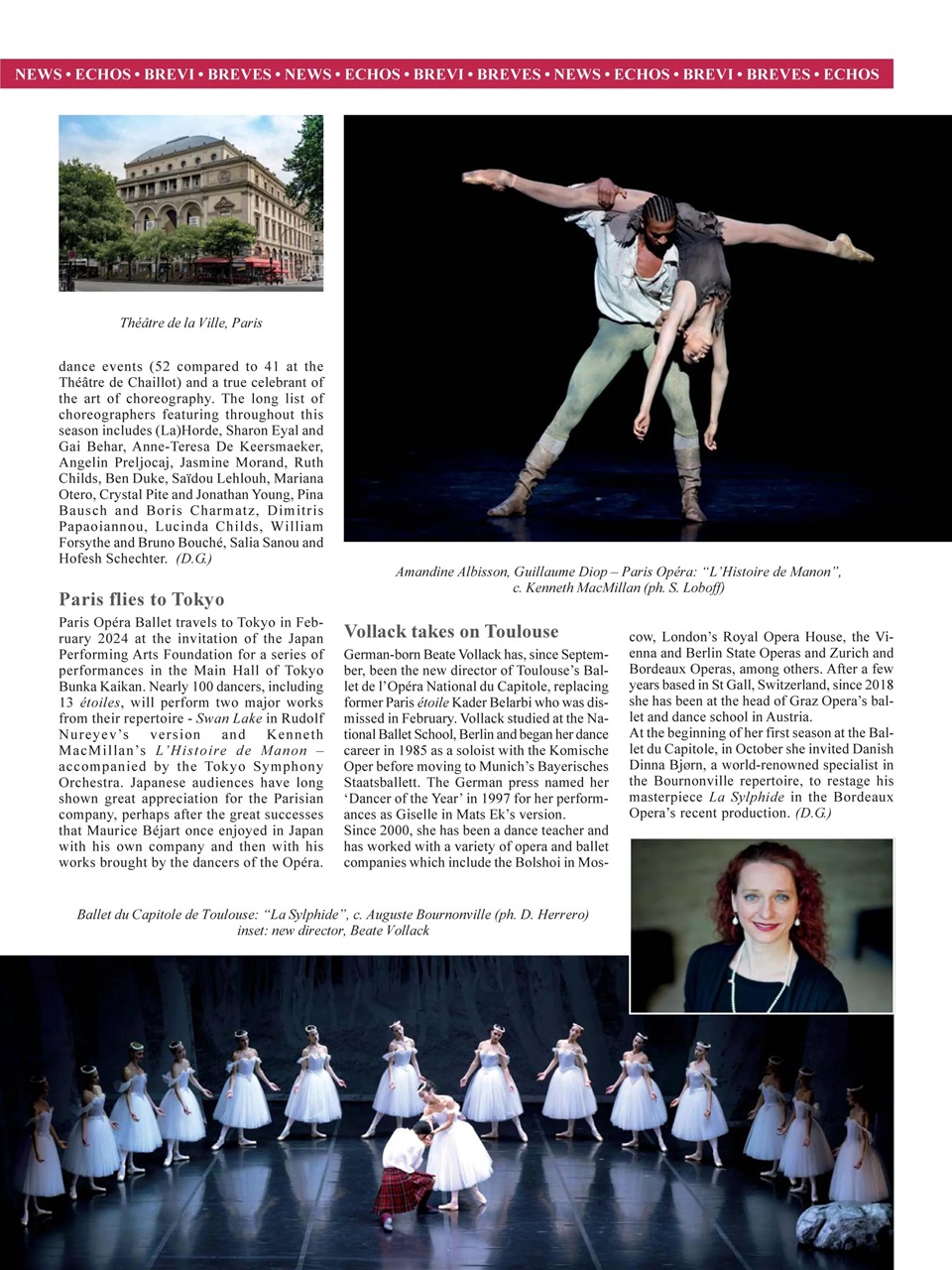 BALLET2000 English Edition Preview Pages