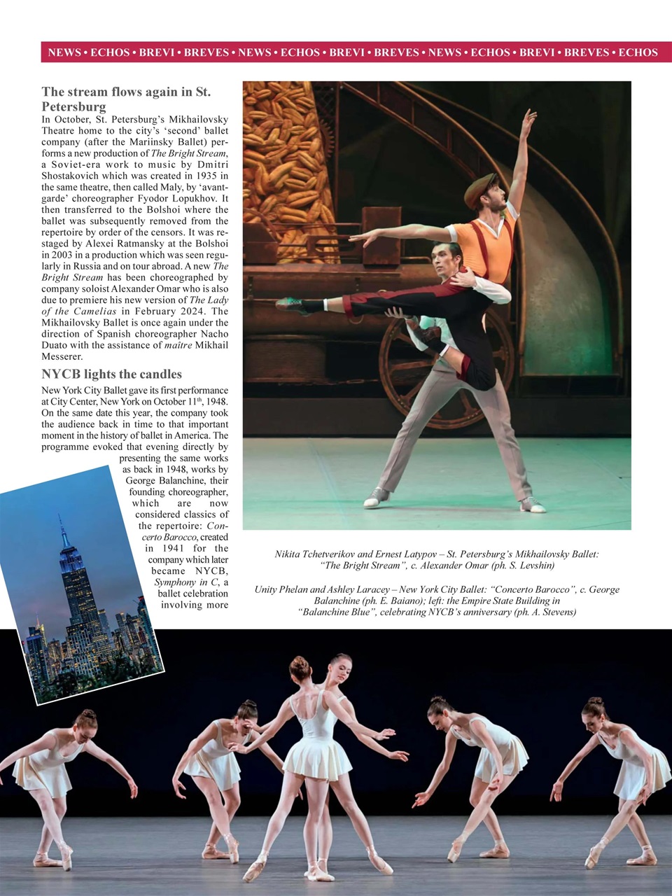BALLET2000 English Edition Preview Pages