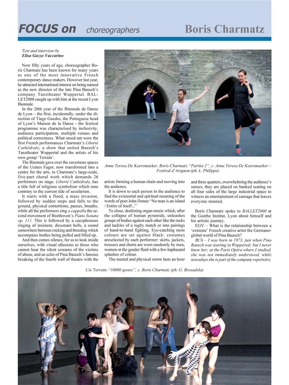 BALLET2000 English Edition Preview Pages