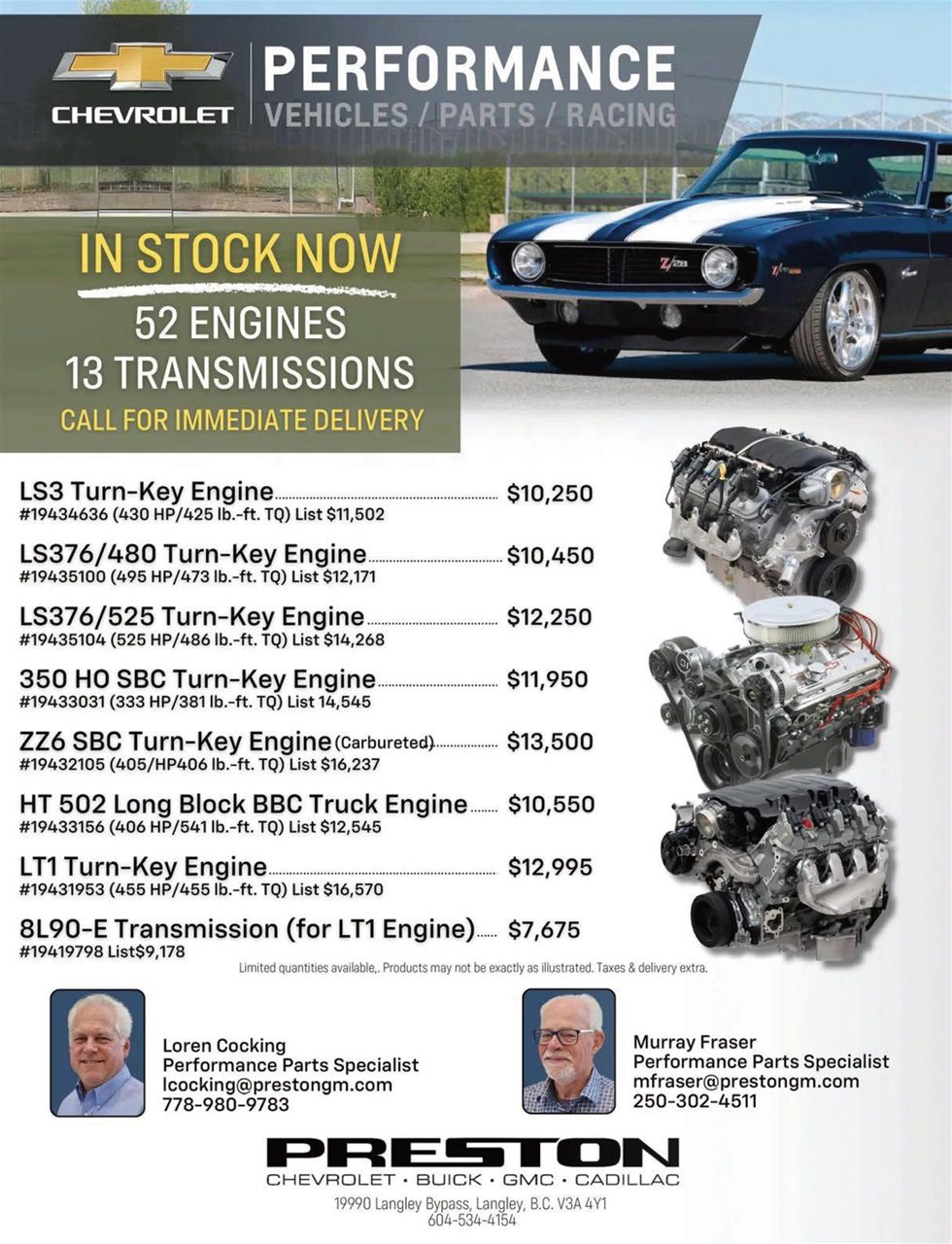 Canadian Hot Rods Preview Pages