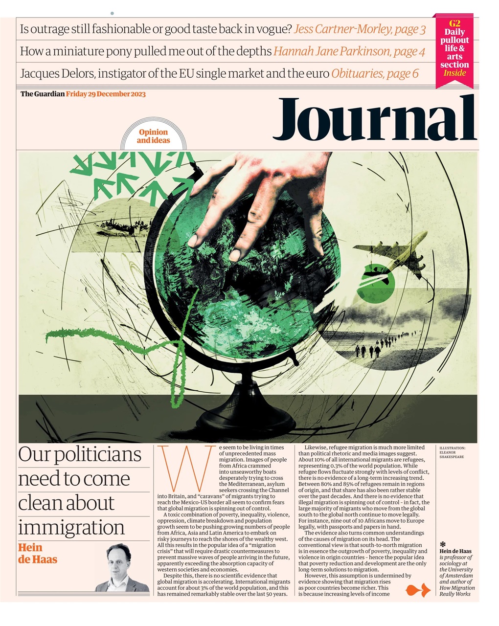 The Guardian Newspaper Preview Pages