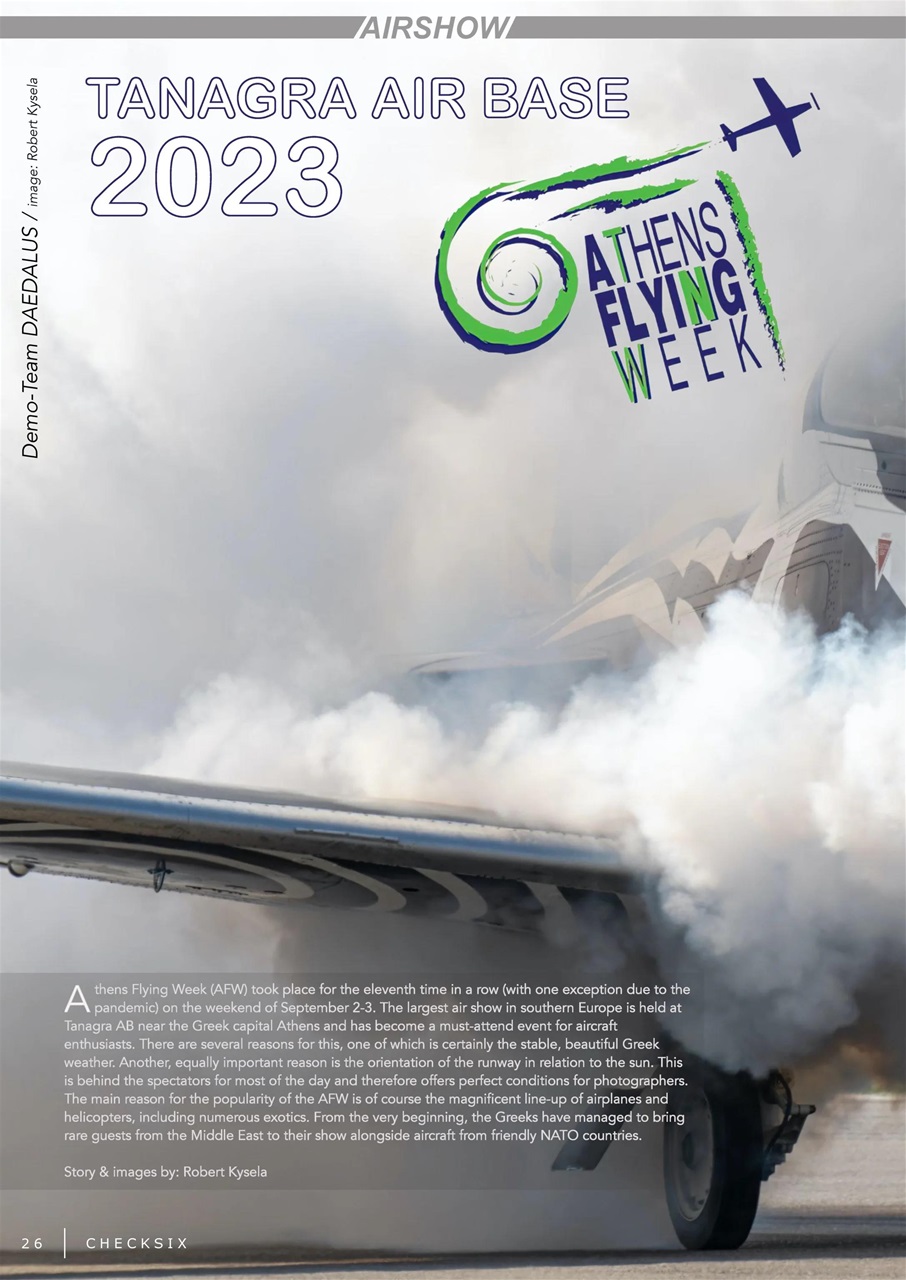 CHECKSIX - The Military Aviation Journal Preview Pages