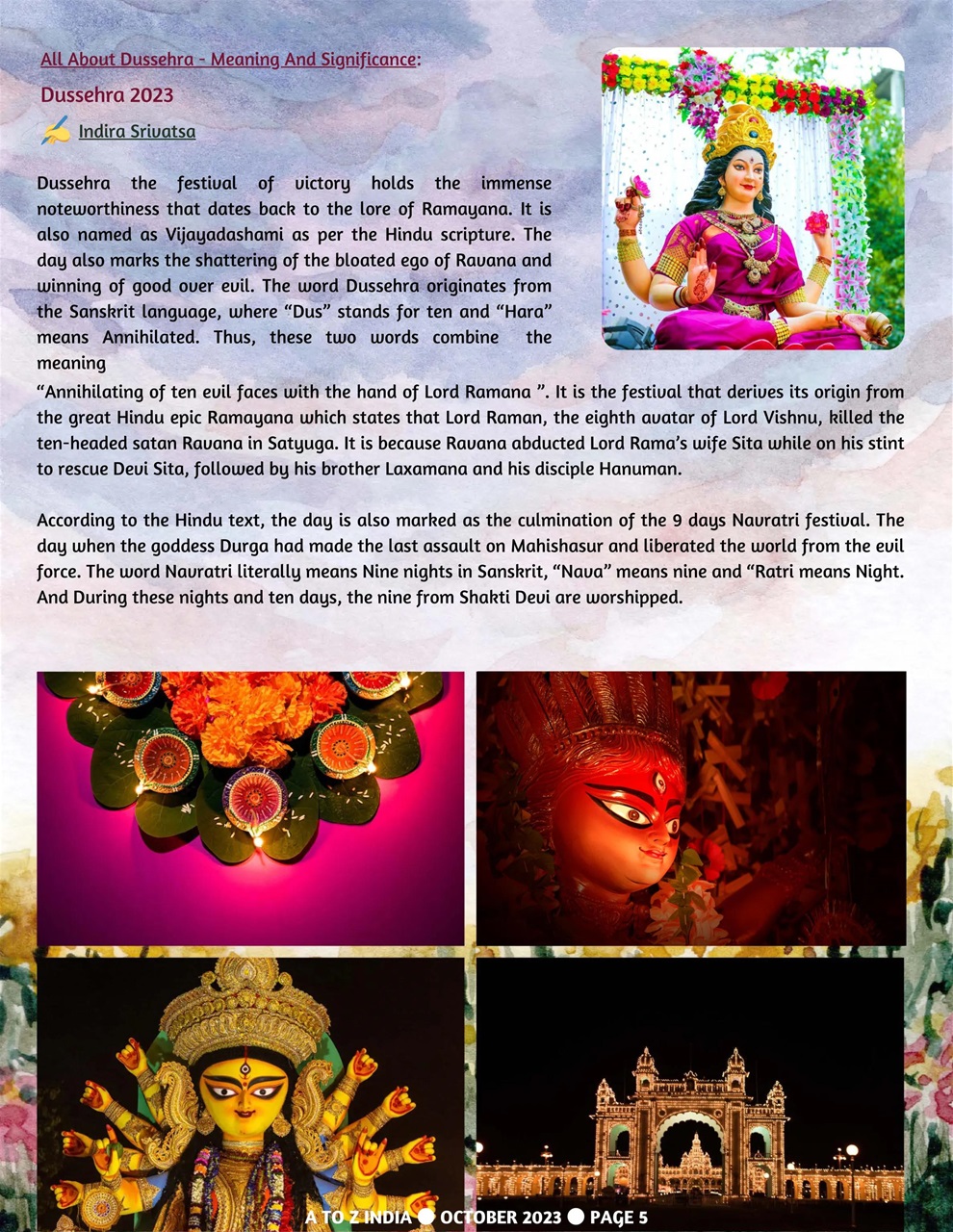 A to Z India Preview Pages