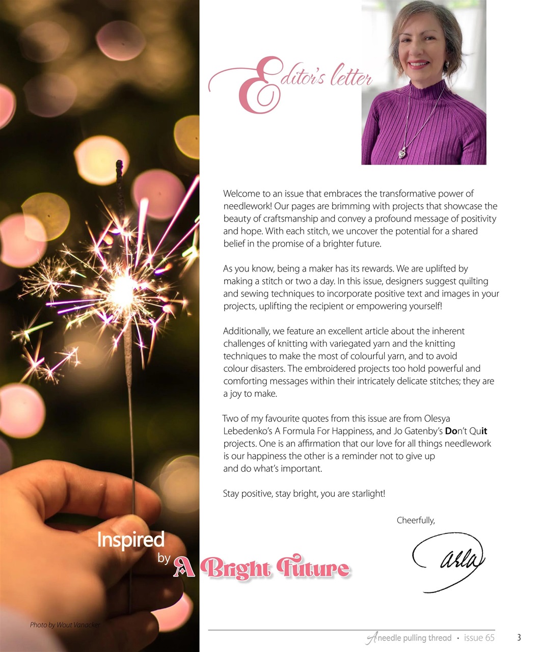 A Needle Pulling Thread Preview Pages