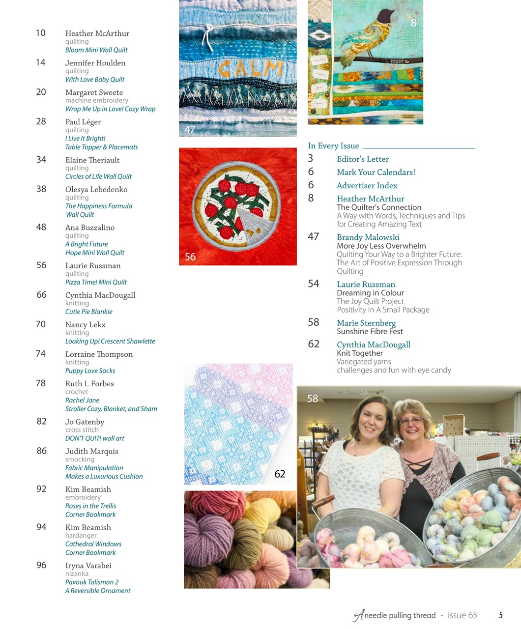 A Needle Pulling Thread Preview Pages