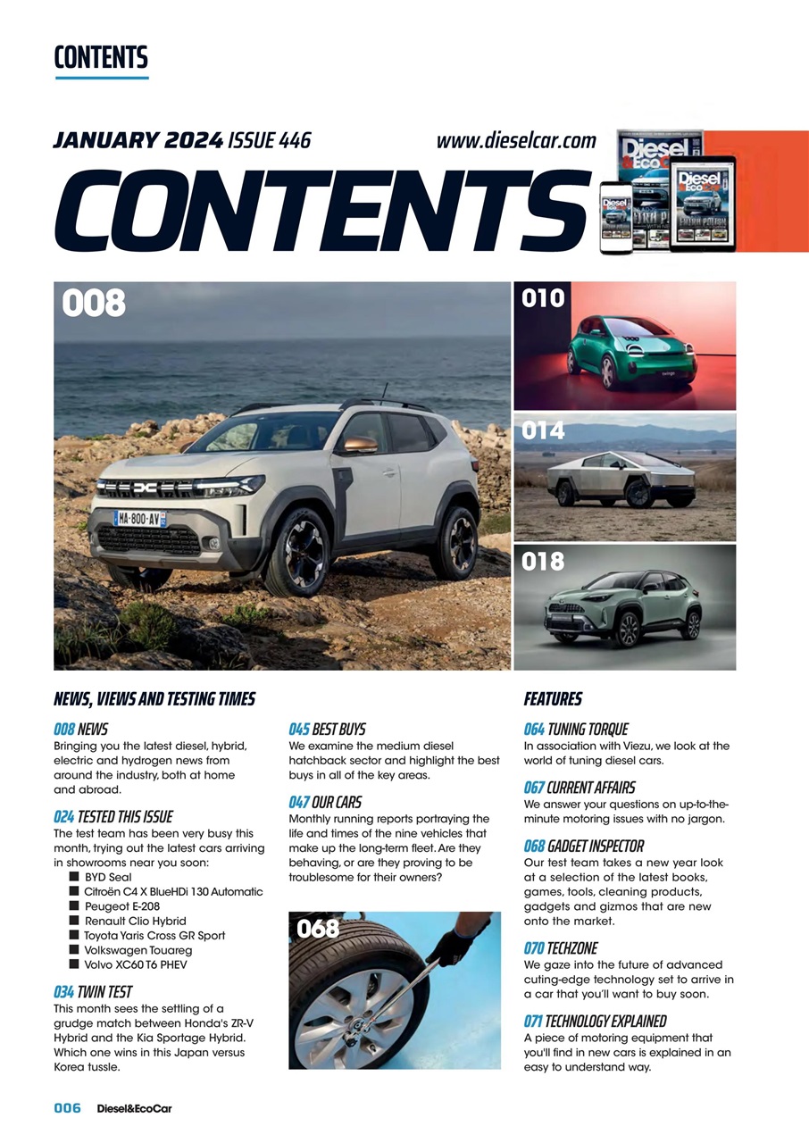 Diesel&EcoCar Magazine Preview Pages