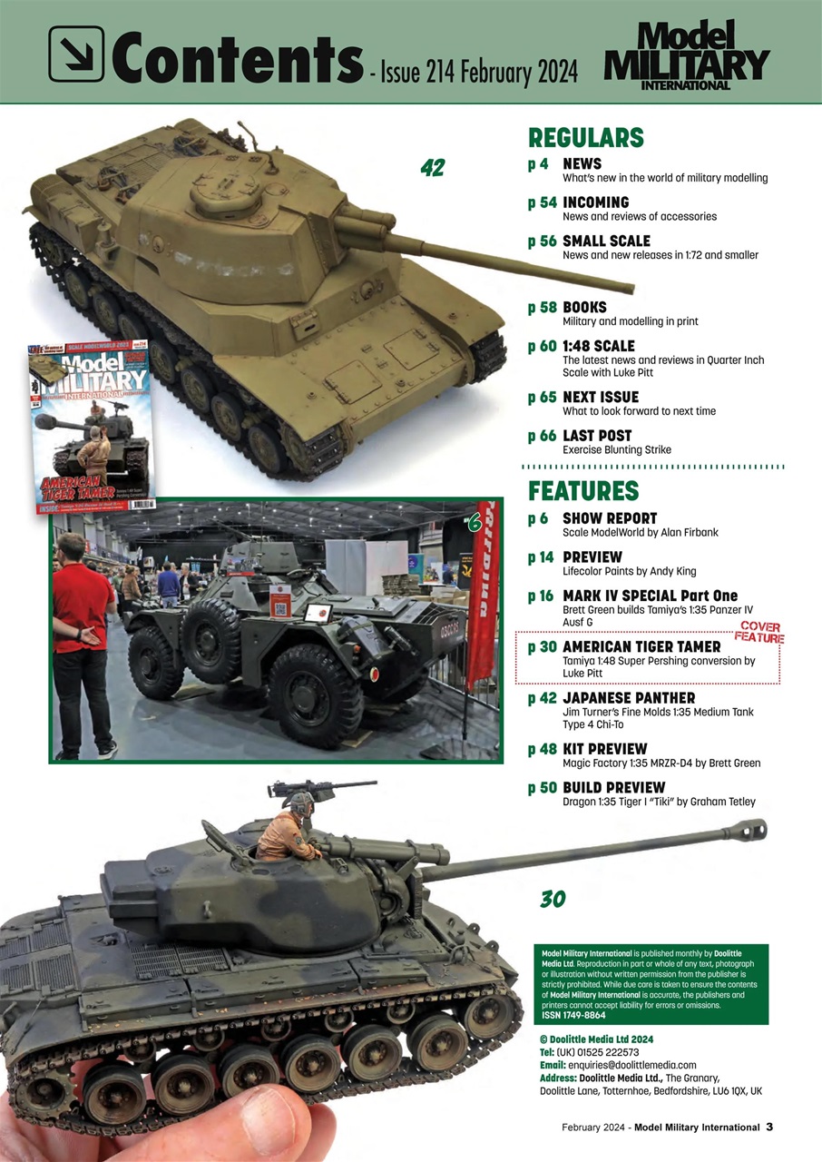 Model Military International Preview Pages