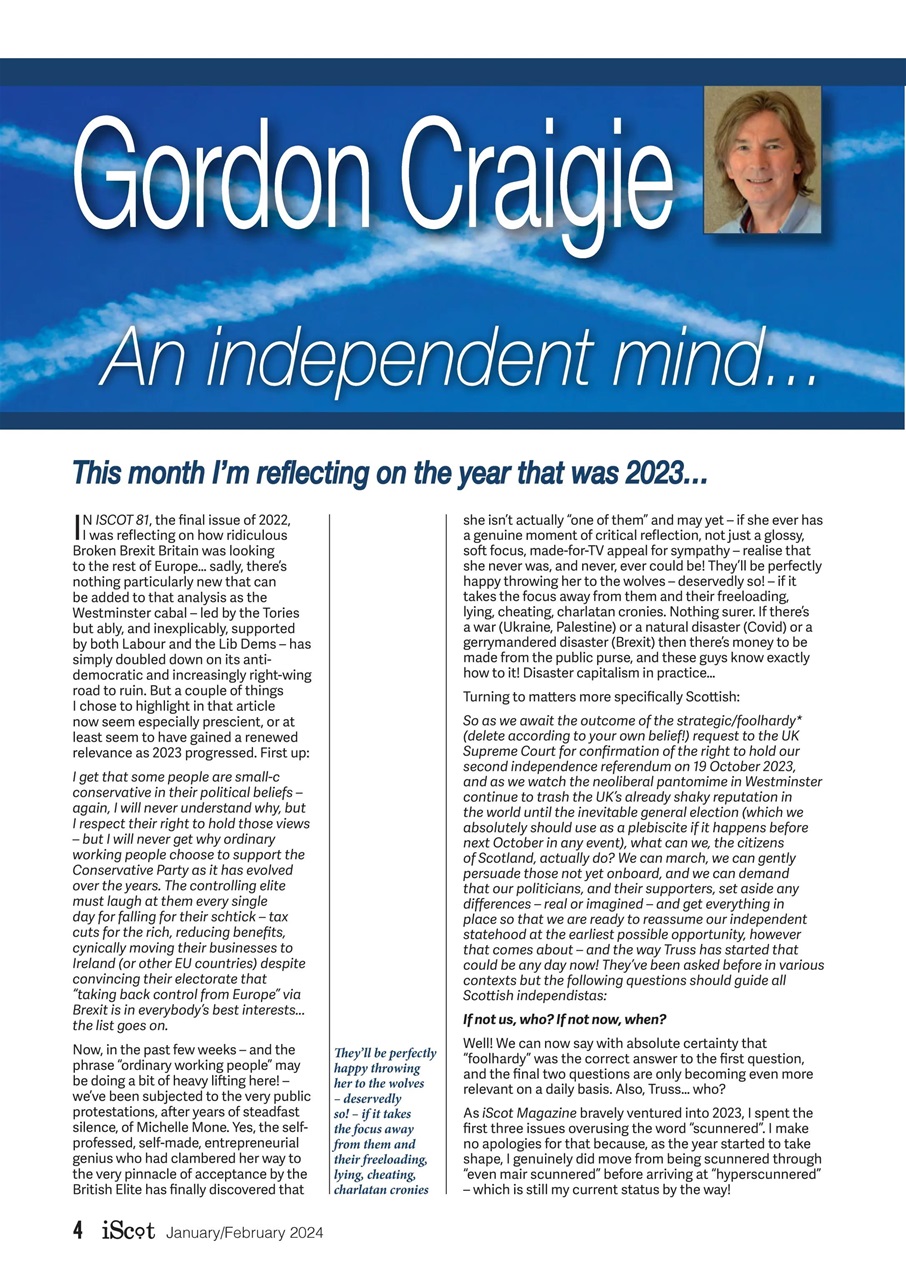 iScot Magazine Preview Pages