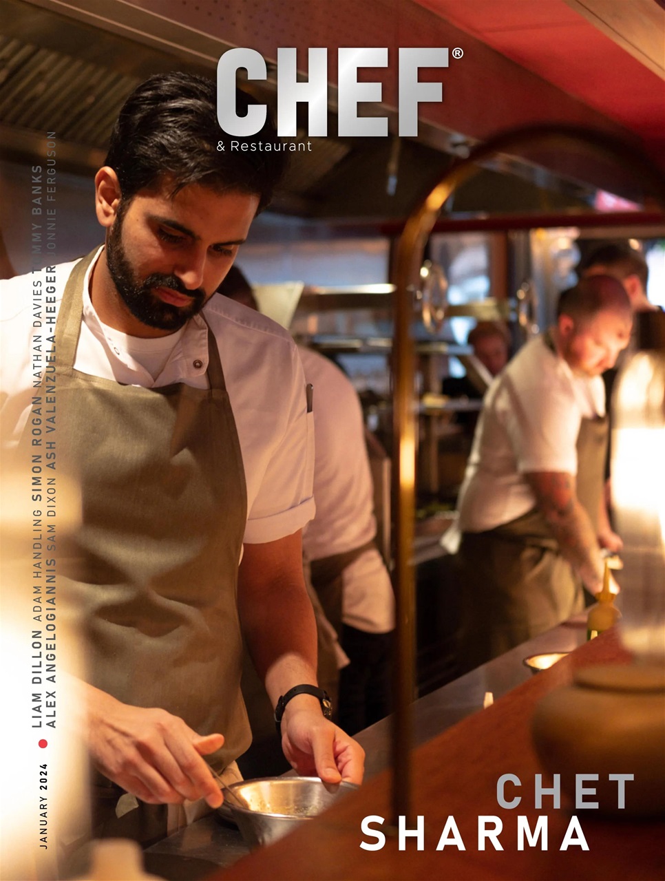 Chef & Restaurant Magazine Preview Pages