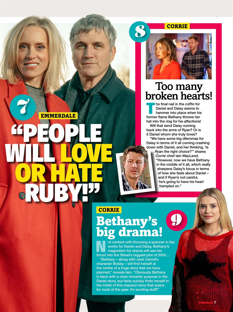 Inside Soap Preview Pages