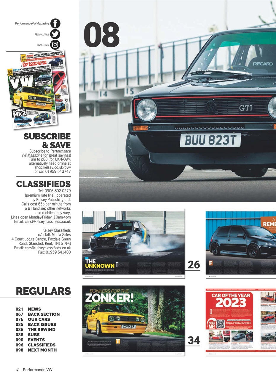Performance VW Preview Pages
