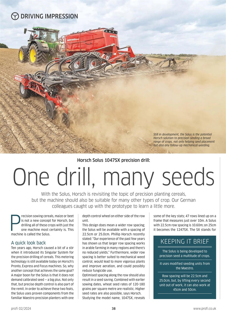 Profi International Preview Pages