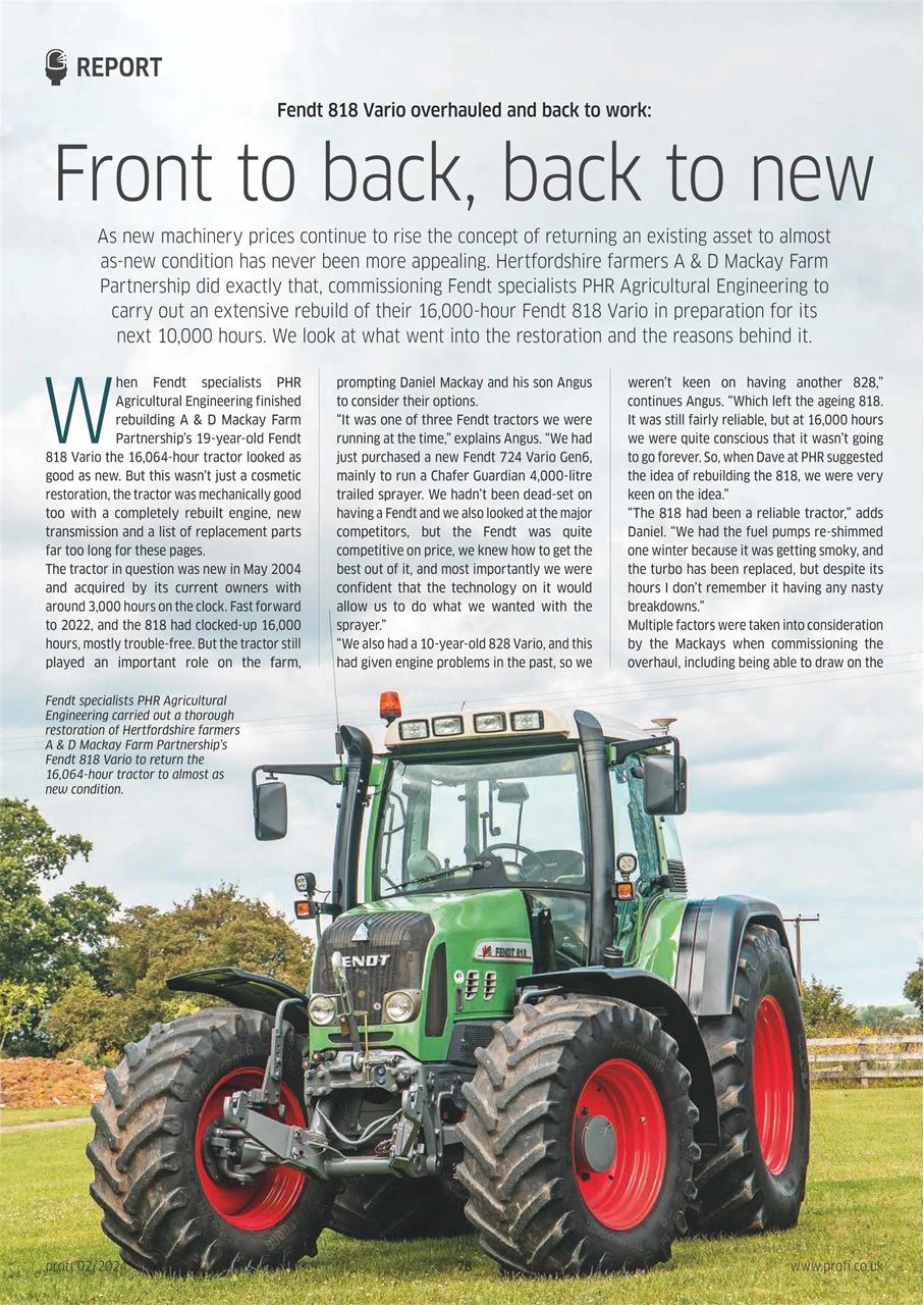 Profi International Preview Pages