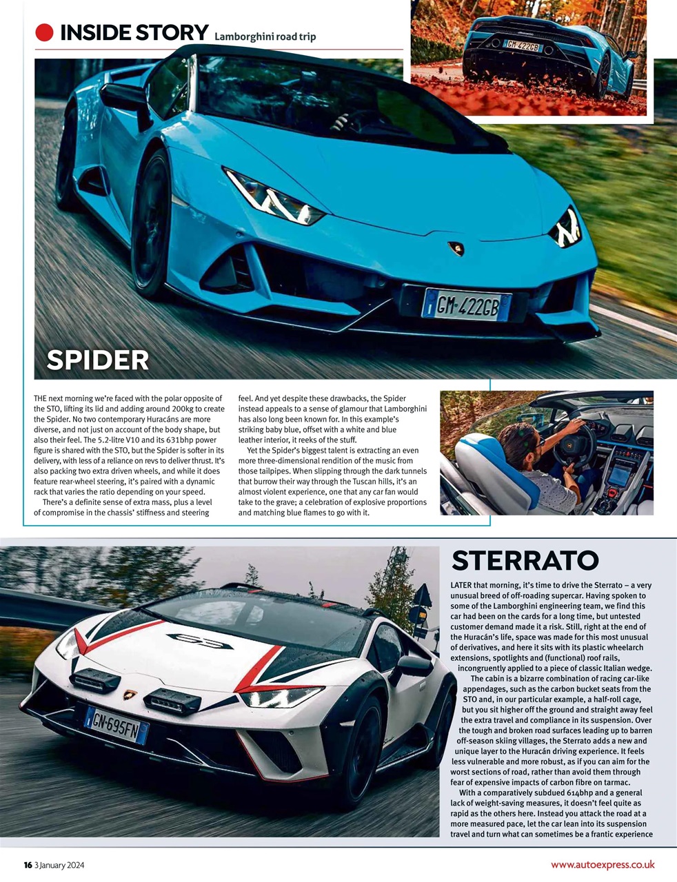 Auto Express Preview Pages